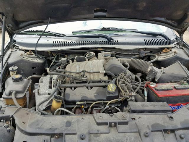 1FAFP53U4XG173187 - 1999 FORD TAURUS SE BLACK photo 7