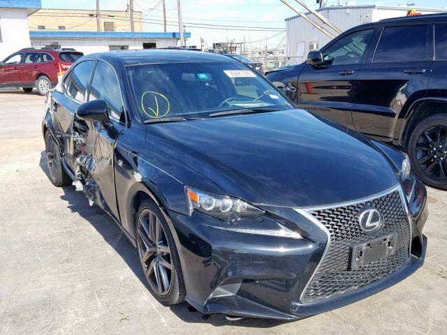 JTHBF1D20E5006611 - 2014 LEXUS IS 250 BLACK photo 1