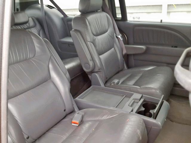 5FNRL38816B046117 - 2006 HONDA ODYSSEY TO SILVER photo 6