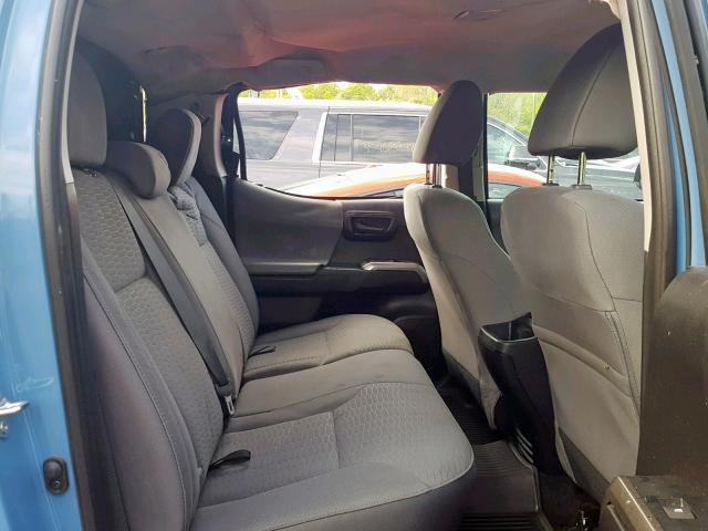 3TMCZ5AN9KM194604 - 2019 TOYOTA TACOMA DOU BLUE photo 6
