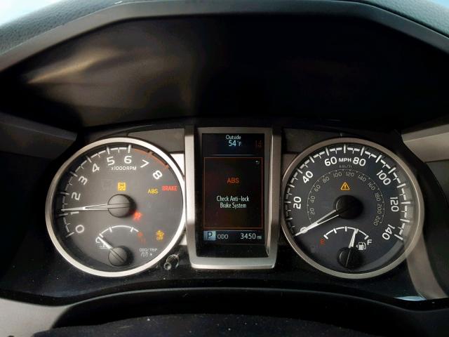 3TMCZ5AN9KM194604 - 2019 TOYOTA TACOMA DOU BLUE photo 8