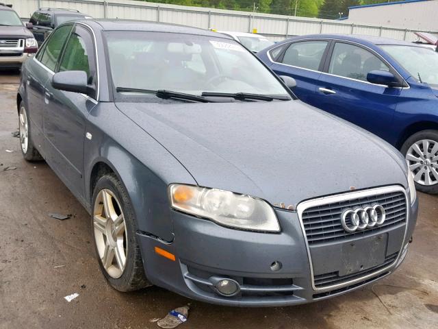 WAUAF78E16A005350 - 2006 AUDI A4 2 GRAY photo 1