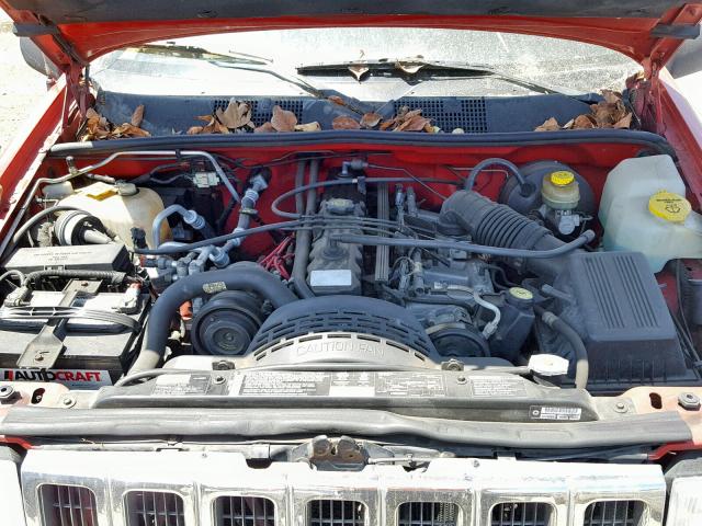 1J4EZ58S8TC146321 - 1996 JEEP GRAND CHER RED photo 7