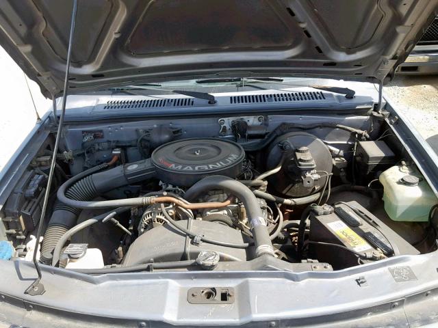 1B7FL23X6NS688720 - 1992 DODGE DAKOTA GRAY photo 7