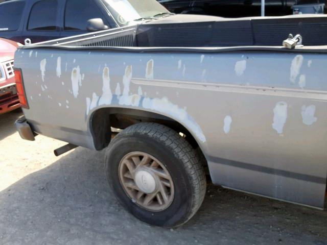 1B7FL23X6NS688720 - 1992 DODGE DAKOTA GRAY photo 9