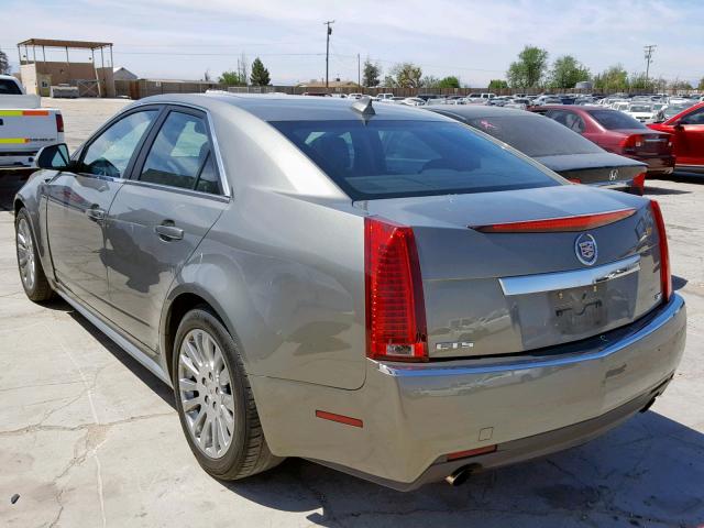 1G6DJ5ED5B0149050 - 2011 CADILLAC CTS PERFOR Қоңыр фото 3