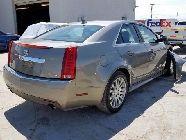 1G6DJ5ED5B0149050 - 2011 CADILLAC CTS PERFOR Қоңыр фото 4