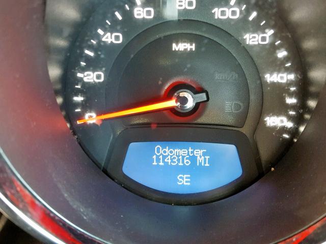 1G6DJ5ED5B0149050 - 2011 CADILLAC CTS PERFOR Қоңыр фото 8