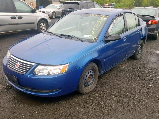1G8AJ52F85Z179577 - 2005 SATURN ION LEVEL BLUE photo 2