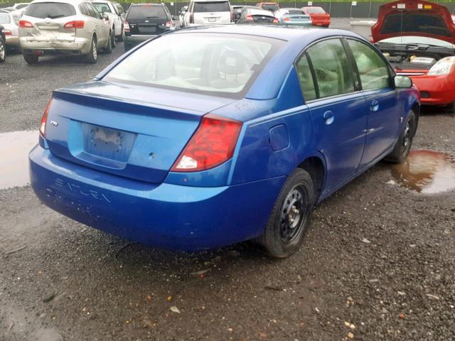 1G8AJ52F85Z179577 - 2005 SATURN ION LEVEL BLUE photo 4