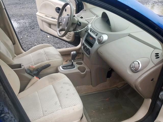 1G8AJ52F85Z179577 - 2005 SATURN ION LEVEL BLUE photo 5