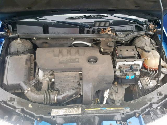 1G8AJ52F85Z179577 - 2005 SATURN ION LEVEL BLUE photo 7