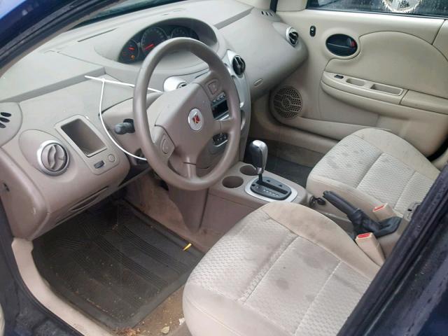 1G8AJ52F85Z179577 - 2005 SATURN ION LEVEL BLUE photo 9