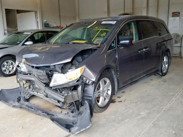 5FNRL5H93BB063919 - 2011 HONDA ODYSSEY TO GRAY photo 2