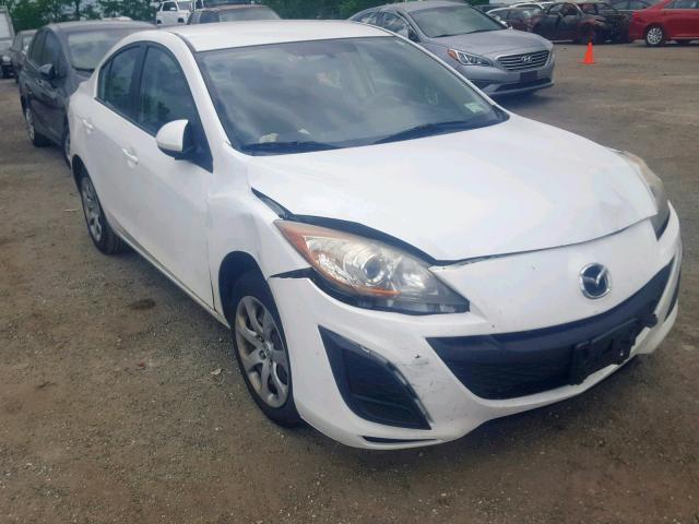 JM1BL1UG2B1390352 - 2011 MAZDA 3 I WHITE photo 1