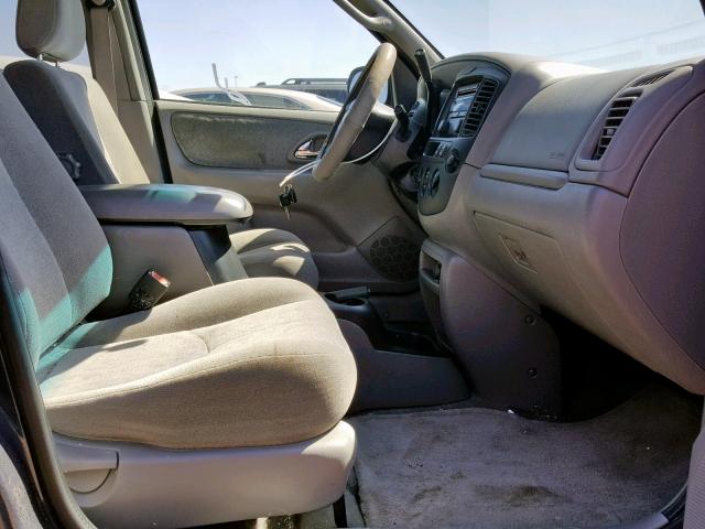 4F2YU08132KM23229 - 2002 MAZDA TRIBUTE LX BLUE photo 5