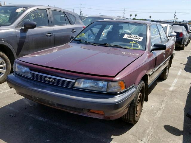 4T1SV21E9LU141660 - 1990 TOYOTA CAMRY DLX 栗色 照片 2