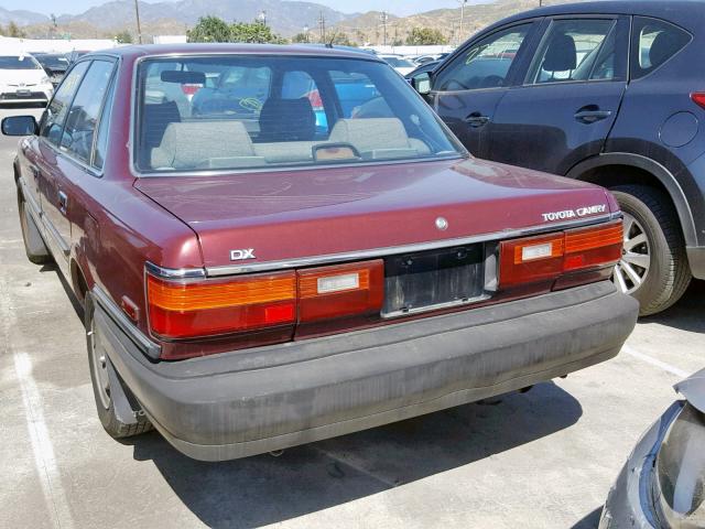 4T1SV21E9LU141660 - 1990 TOYOTA CAMRY DLX 栗色 照片 3
