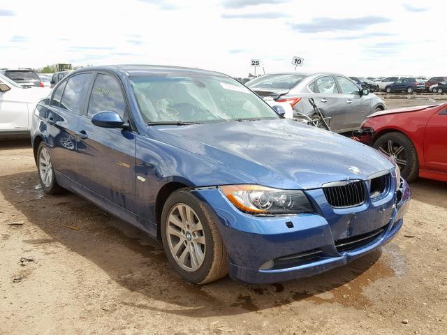 WBAVD13506KV11693 - 2006 BMW 325 XI BLUE photo 1