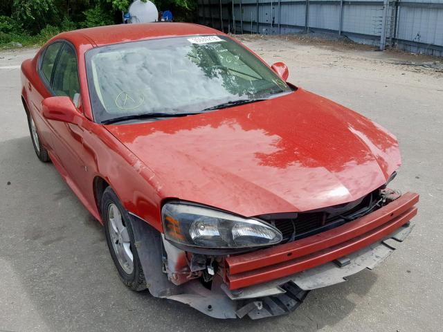 2G2WP552371167758 - 2007 PONTIAC GRAND PRIX RED photo 1