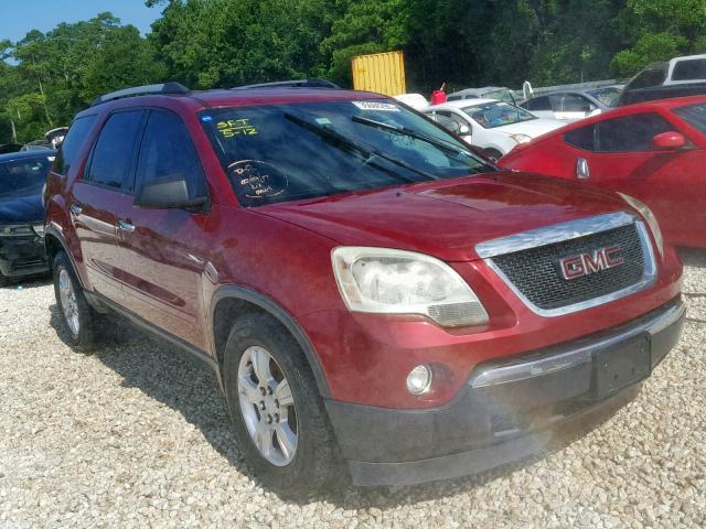 1GKKRPED7BJ284909 - 2011 GMC ACADIA SLE BURGUNDY photo 1