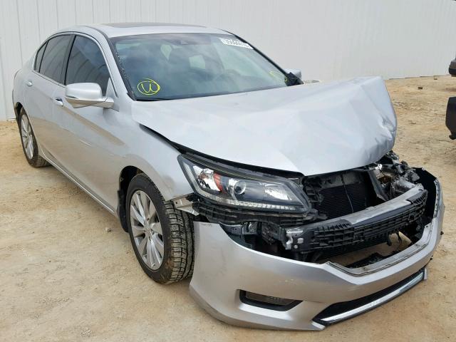 1HGCR2F88EA228987 - 2014 HONDA ACCORD EXL SILVER photo 1