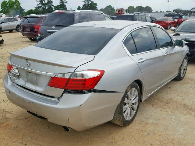 1HGCR2F88EA228987 - 2014 HONDA ACCORD EXL SILVER photo 4