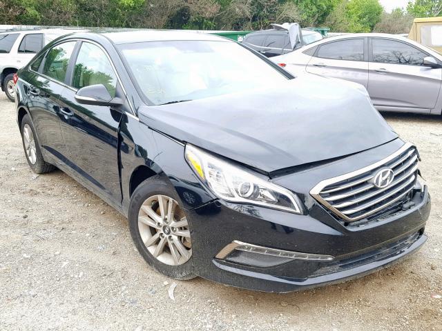 5NPE24AA7FH132232 - 2015 HYUNDAI SONATA ECO BLACK photo 1