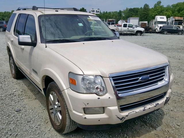 1FMEU65E17UB26111 - 2007 FORD EXPLORER L WHITE photo 1