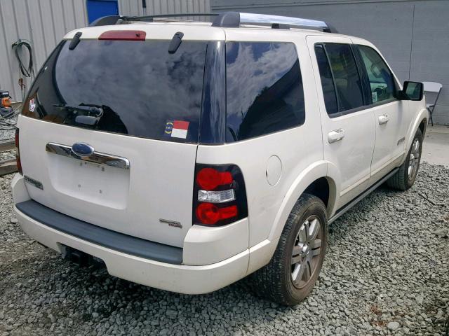 1FMEU65E17UB26111 - 2007 FORD EXPLORER L WHITE photo 4