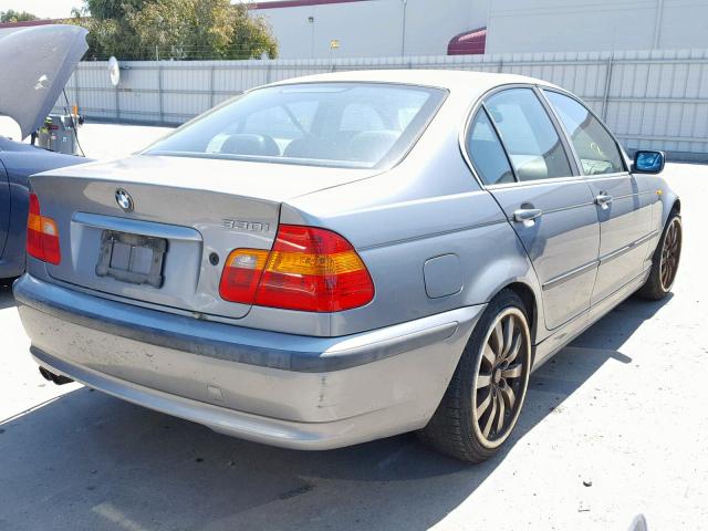 WBAEV53474KM37276 - 2004 BMW 330 I GRAY photo 4