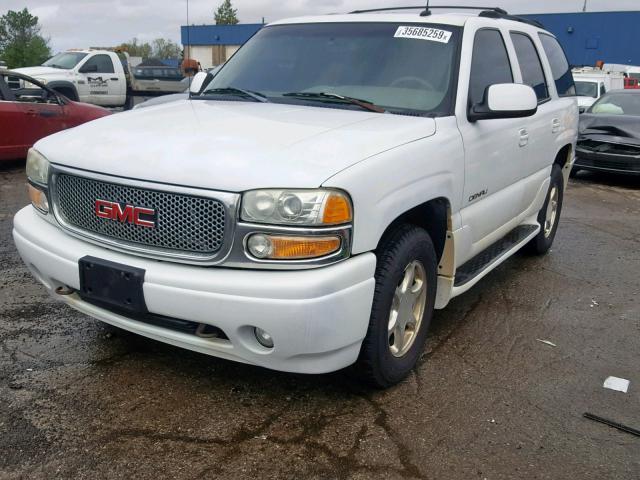 1GKEK63U33J185424 - 2003 GMC YUKON DENA WHITE photo 2