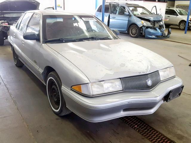 1G4NV54N1PC294703 - 1993 BUICK SKYLARK CU GRAY photo 1