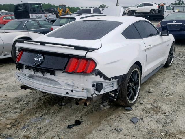 1FA6P8CF0G5257084 - 2016 FORD MUSTANG GT WHITE photo 4