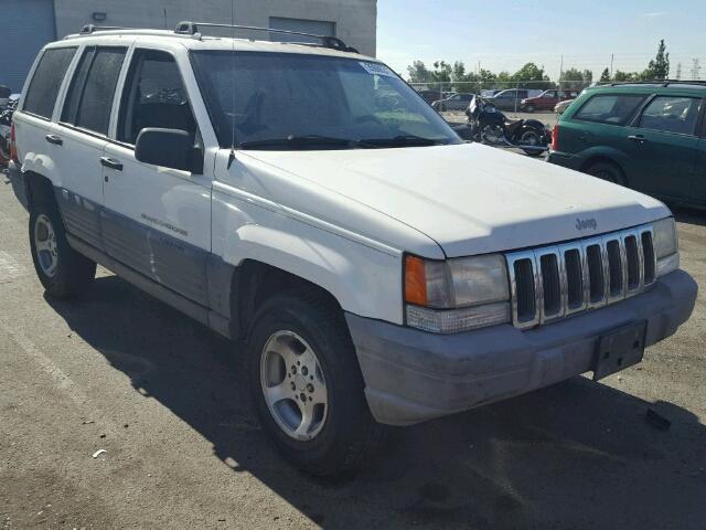 1J4GZ58Y0TC207416 - 1996 JEEP GRAND CHER WHITE photo 1