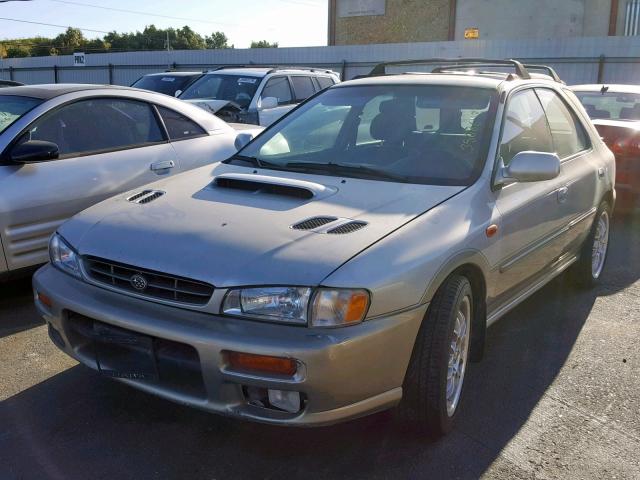 JF1GF485XYH806659 - 2000 SUBARU IMPREZA OU SILVER photo 2