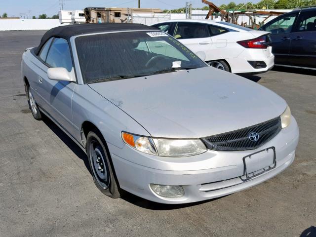 2T1FF28P91C465809 - 2001 TOYOTA CAMRY SOLA SILVER photo 1