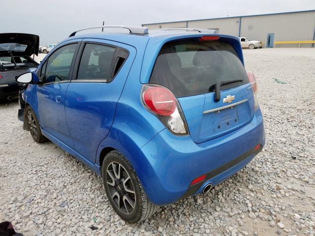 KL8CF6S92DC624969 - 2013 CHEVROLET SPARK 2LT  photo 3