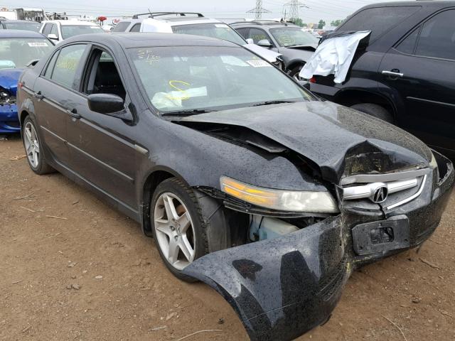 19UUA66284A011940 - 2004 ACURA TL BLACK photo 1