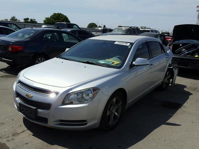 1G1ZC5E18BF182004 - 2011 CHEVROLET MALIBU 1LT 银色 照片 2