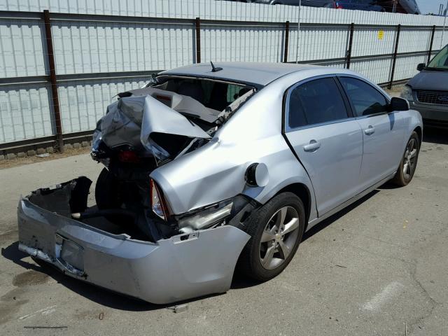 1G1ZC5E18BF182004 - 2011 CHEVROLET MALIBU 1LT 银色 照片 4