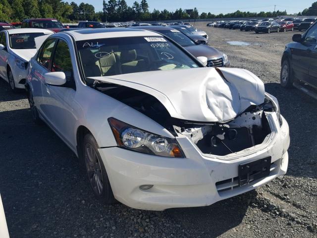 1HGCP3F88CA038258 - 2012 HONDA ACCORD EXL WHITE photo 1