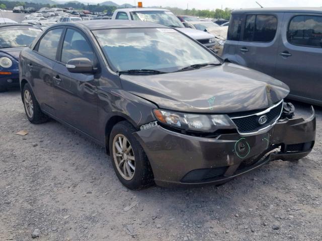 KNAFU4A22A5058067 - 2010 KIA FORTE EX CHARCOAL photo 1