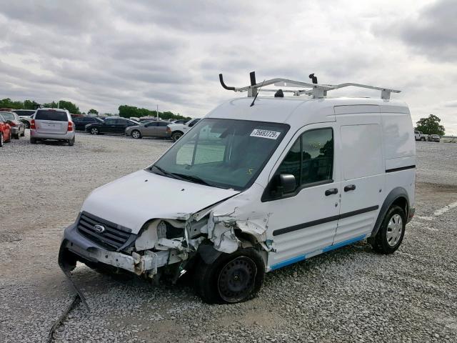 NM0LS7AN0DT140870 - 2013 FORD TRANSIT CO WHITE photo 2