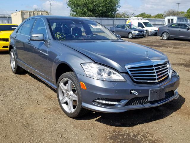 WDDNG7BB7AA338263 - 2010 MERCEDES-BENZ S 550 CHARCOAL photo 1