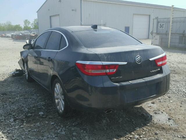 1G4PN5SK1F4117742 - 2015 BUICK VERANO BLACK photo 3