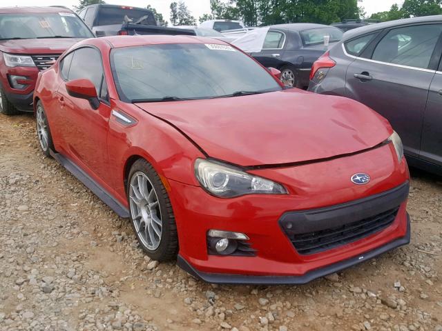 JF1ZCAC19D2606633 - 2013 SUBARU BRZ 2.0 LI RED photo 1