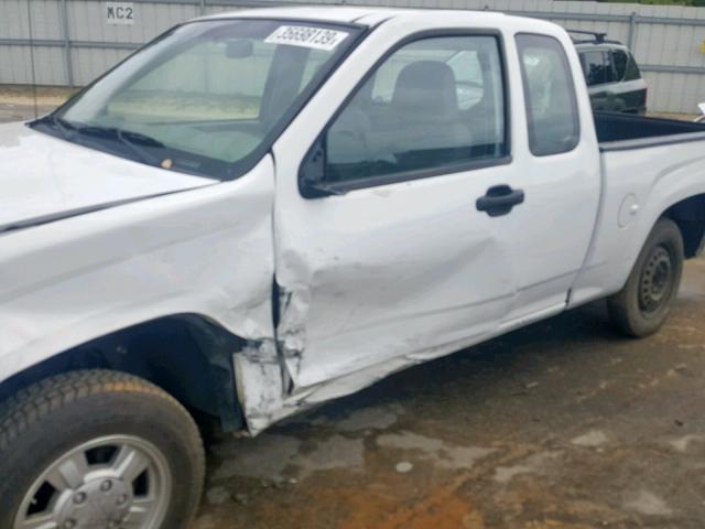 1GCCS199988138048 - 2008 CHEVROLET COLORADO WHITE photo 10