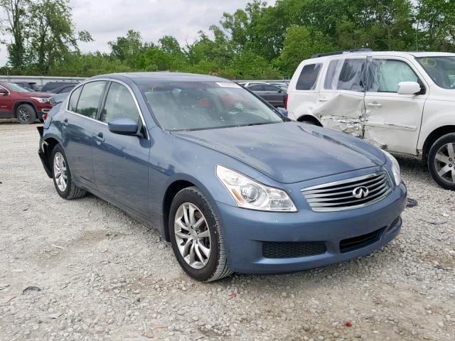 JNKCV61F39M052747 - 2009 INFINITI G37 BLUE photo 1