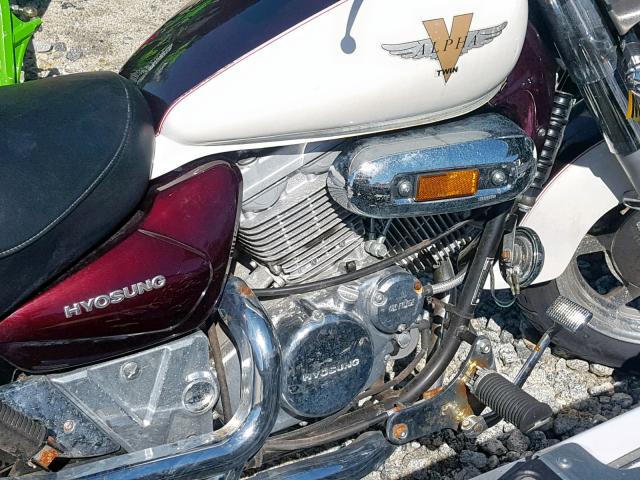 KM4MJ51A831205628 - 2003 HYOSUNG GV250 MAROON photo 7